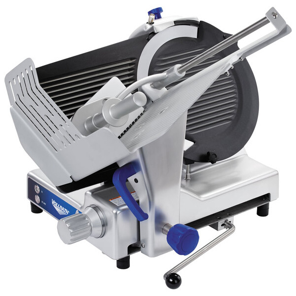 Vollrath 40955 13" Heavy Duty Deluxe Meat Slicer with Safe Blade Removal System - 1/2 hp