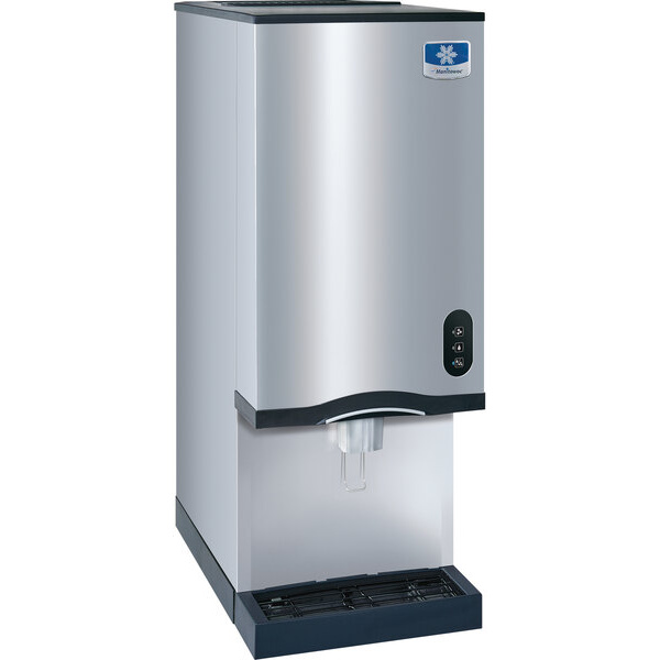 Manitowoc CNF0201A-L NEO 16 1/4" Air Cooled Countertop Nugget Ice Maker / Dispenser - 10 lb. Bin with Lever Dispensing - 115V