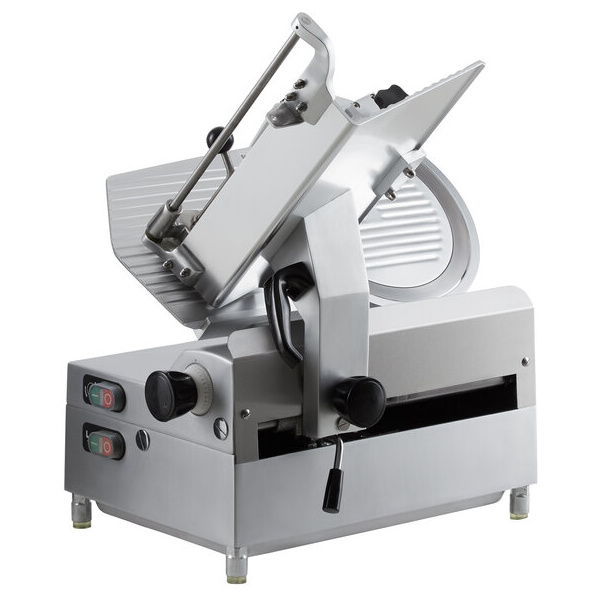 Avantco SL612A 12" Medium-Duty Automatic Meat Slicer with Manual Use Option - 1/2 hp