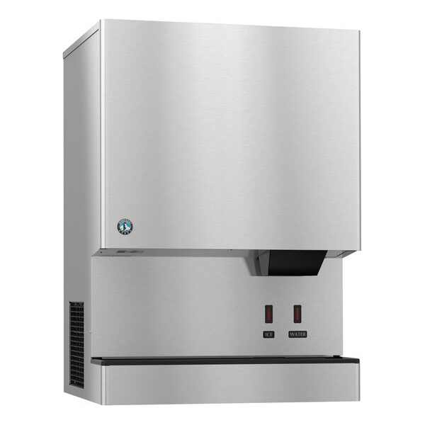 Hoshizaki DCM-752BAH-OS Opti-Serve Air Cooled Countertop Ice Maker and Water Dispenser - 95 lb. Storage