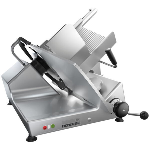 Bizerba GSP H I 150 13" Heavy-Duty Illuminated Manual Gravity Feed Meat Slicer - 1/2 hp