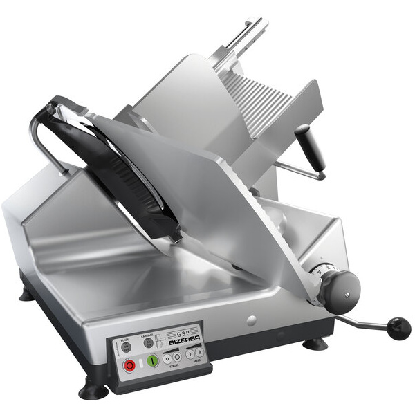 Bizerba GSP HD STD-150-GVRB 13" Heavy-Duty Automatic Gravity Feed Meat and Cheese Slicer - 1/2 hp