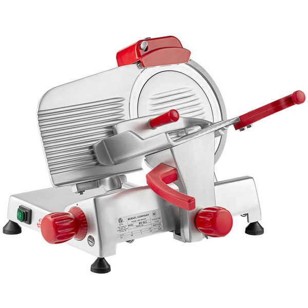 Berkel B9-SLC 9" Light-Duty Gravity Feed Manual Meat Slicer - 1/4 hp