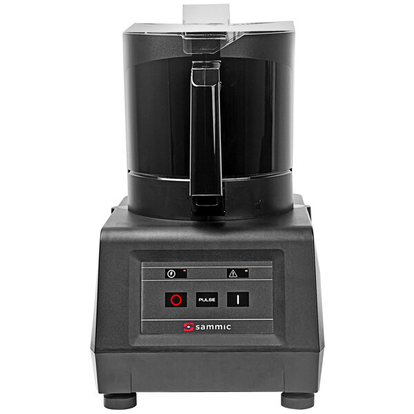 Sammic ACTIVE K-41 4.5 Qt. Black Batch Bowl Food Processor - 1.5 hp
