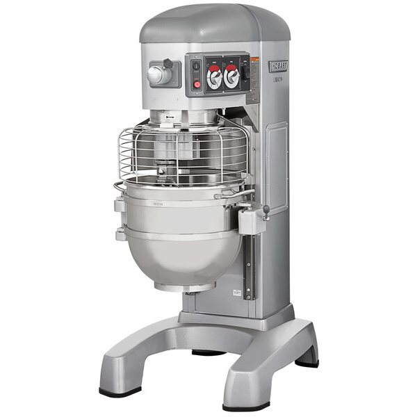 Hobart Legacy+ HL600-2STD 60 Qt. Planetary Floor Mixer with Guard & Standard Accessories - 460V, 3 Phase, 2 7/10 hp
