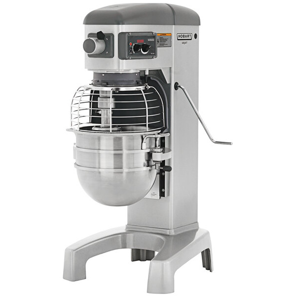 Hobart Legacy+ HL200-10STD 20 Qt. Planetary Floor Mixer with Guard & Standard Accessories - 120V, 1/2 hp