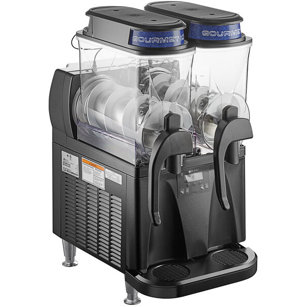 Bunn 58000.0010 Ultra NX Black Double 3 Gallon Slushy Machine - 120V