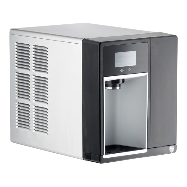 Follett 7CI112A-NW-CL-ST-00 Champion 7 Series Air Cooled Chewblet Countertop Ice Maker and Dispenser with 7 lb. Bin and Filter - 115V, 100 lb.