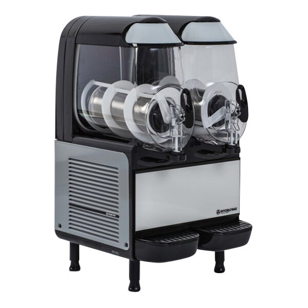 Stoelting by Vollrath SCBF128-37-AF Double 2.6 Gallon Frozen Beverage / Granita Machine with Auto-Fill Ready Kit - 115V