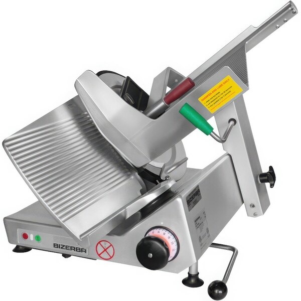 Bizerba GSP Series H I 90 13" Manual Gravity Feed Meat Slicer - 1/2 HP