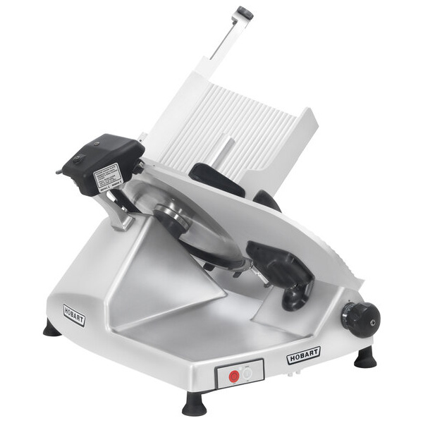 Hobart HS8-1 13" Heavy-Duty Manual Slicer with Interlocks and Removable Knife - 1/2 hp