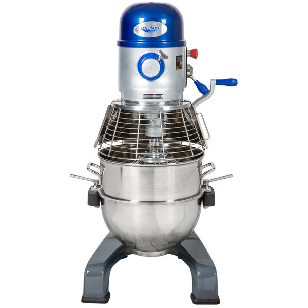 Vollrath 40759 40 Qt. Planetary Floor Mixer with Guard & Standard Accessories - 208/240V, 1 1/2 hp