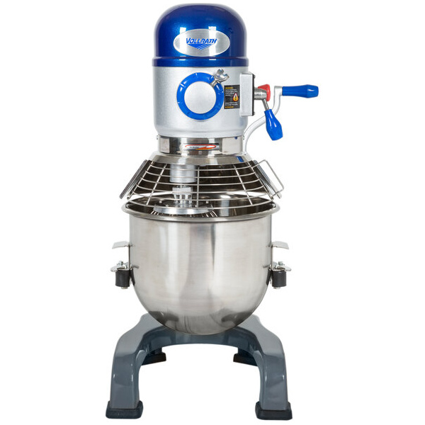 Vollrath 40757 20 Qt. Planetary Stand Mixer with Guard & Standard Accessories - 120V, 1/2 hp