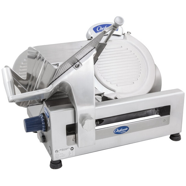 Globe Chefmate GC512 12" Manual Gravity Feed Slicer - 1/3 hp