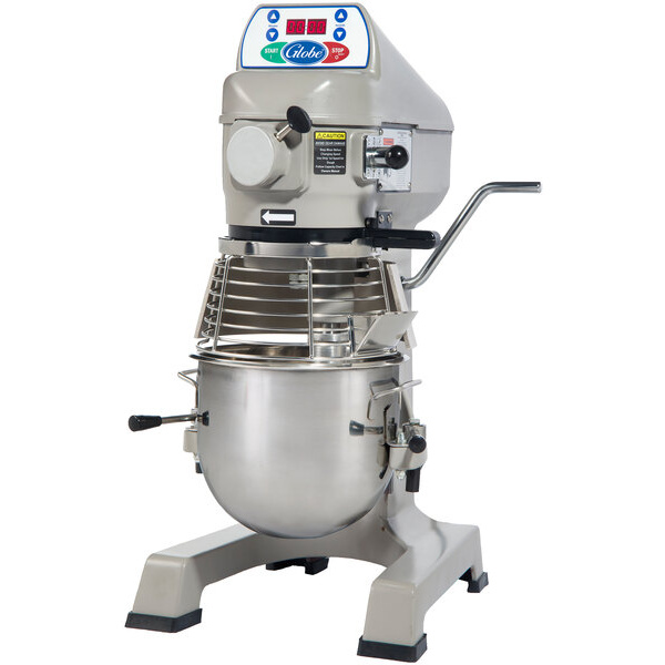Globe SP10 10 Qt. Planetary Stand Mixer with Guard & Standard Accessories - 120V, 1/3 hp