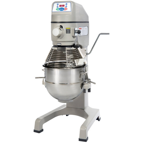 Globe SP30P 30 Qt. Planetary Floor Pizza Mixer with Guard & Standard Accessories - 240V, 1 1/2 hp