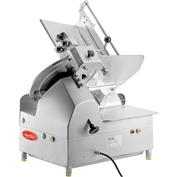 Avantco SL713A 13" Medium-Duty Automatic Meat Slicer with Manual Use Option - 3/4 hp