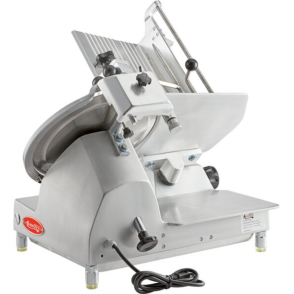 Avantco SL713MAN 13" Medium-Duty Manual Gravity Feed Meat Slicer - 3/4 hp