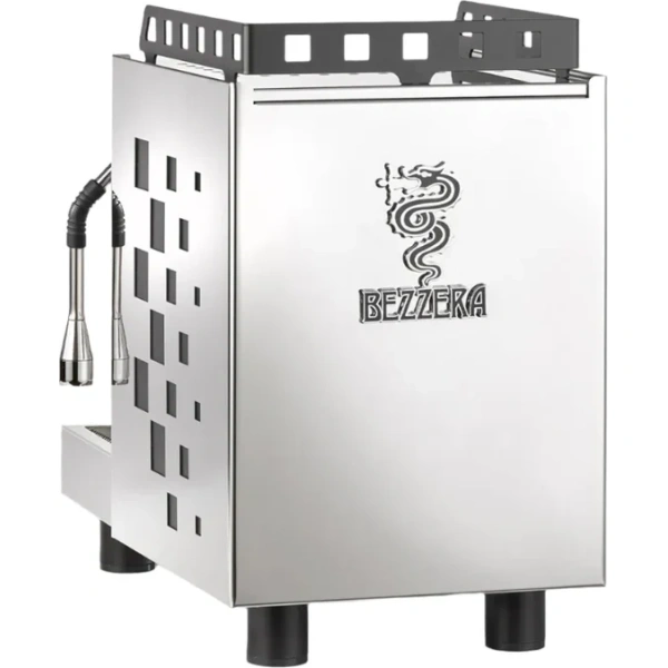 Bezzera Aria TOP Heat Exchange Espresso Machine w/ PID, Flow Control (Chrome) - Image 2