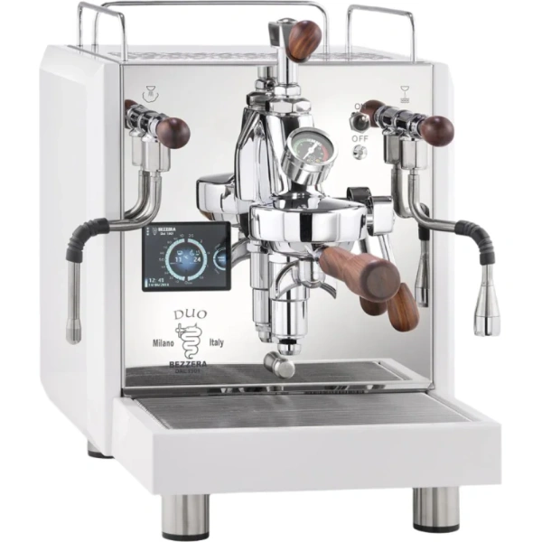 Bezzera DUO MN Dual Boiler Espresso Machine w/ Flow Control (White)