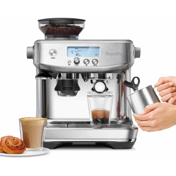 Breville The Barista Pro Espresso Machine BES878RVC (Red Velvet) - Image 2