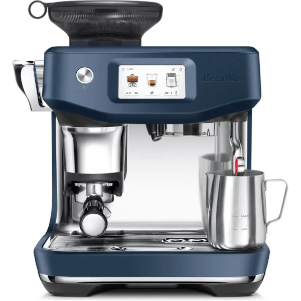 Breville The Barista Touch Impress Espresso Machine BES881DBL (Damson Blue)