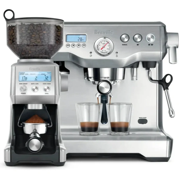 Breville The Dynamic Duo Dual Boiler Espresso Machine Smart Grinder Pro Bundle BEP920BSS - Image 2