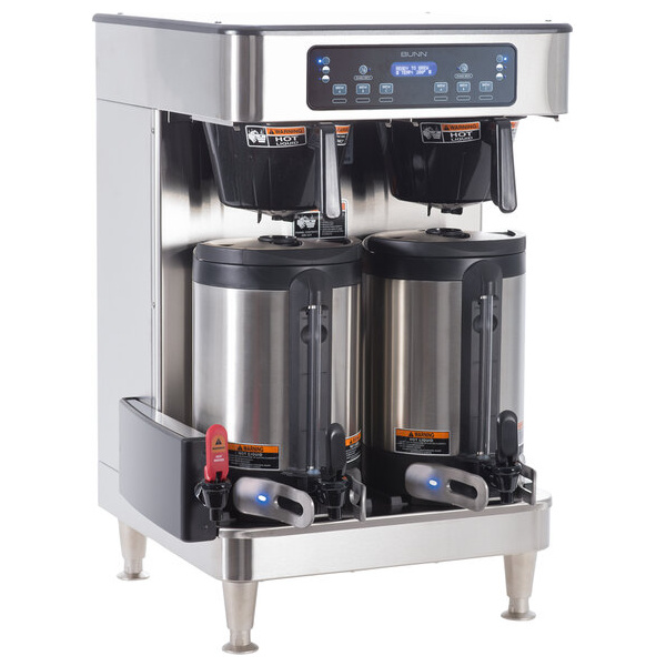 Bunn 51200 ICB Infusion Series Stainless Steel Twin Automatic Coffee Brewer