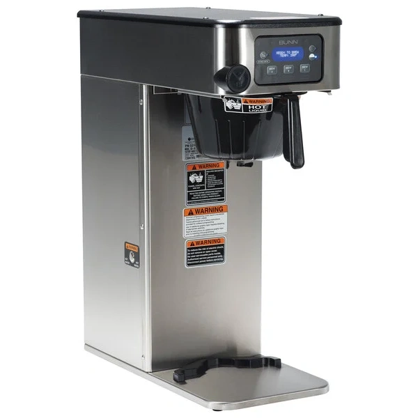 Bunn 53100.0100 BrewWISE ICB-DV Infusion Stainless Steel Single Automatic Coffee Brewer - Dual Voltage