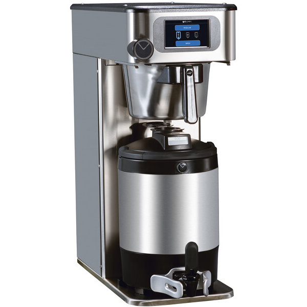 Bunn 53300.0100 ICB-DV Platinum Edition Infusion Series Black / Silver Single Automatic Coffee Brewer