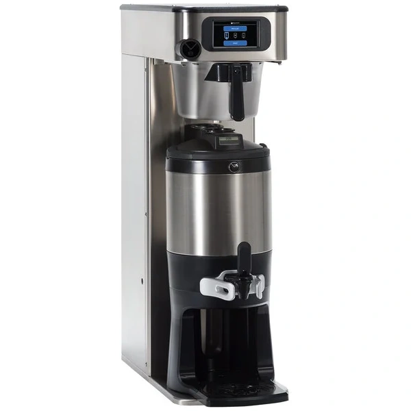 Bunn 53300.0101 ICB-DV Platinum Edition Infusion Series Black / Silver Single Tall Automatic Coffee Brewer