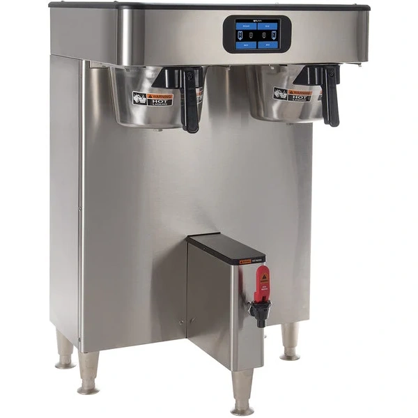 Bunn 54200.0101 ICB TF Platinum Edition Infusion Series Black / Silver Twin Automatic Coffee Brewer