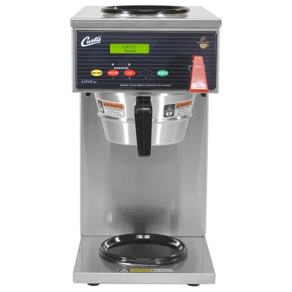 Curtis ALP2GT12A000 12 Cup Coffee Brewer with 1 Lower and 1 Upper Warmer