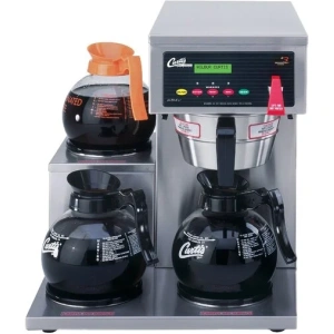 Curtis ALP3GTL63A000 12 Cup Coffee Brewer with 3 Lower Warmers on Left