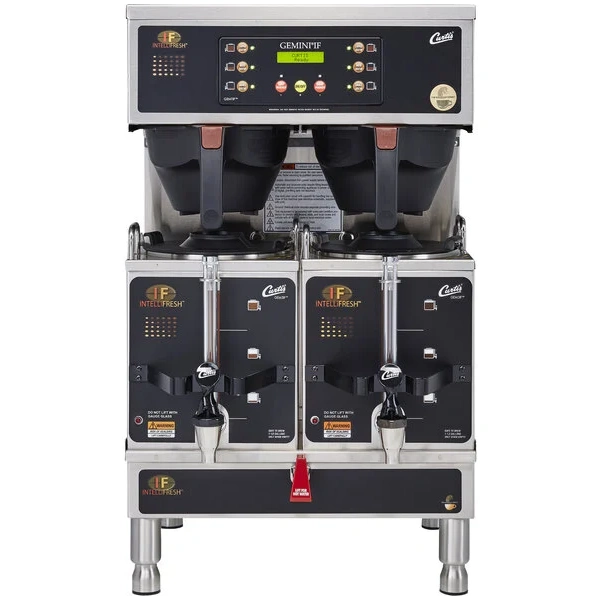 Curtis GEMTIF10A1000 G3 Gemini IntelliFresh Twin 1.5 Gallon Satellite Coffee Brewer