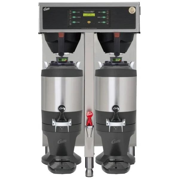 Curtis TP15T10A5100 G3 ThermoPro Twin 1.5 Gallon Coffee Brewer with Thermal FreshTrac Dispenser