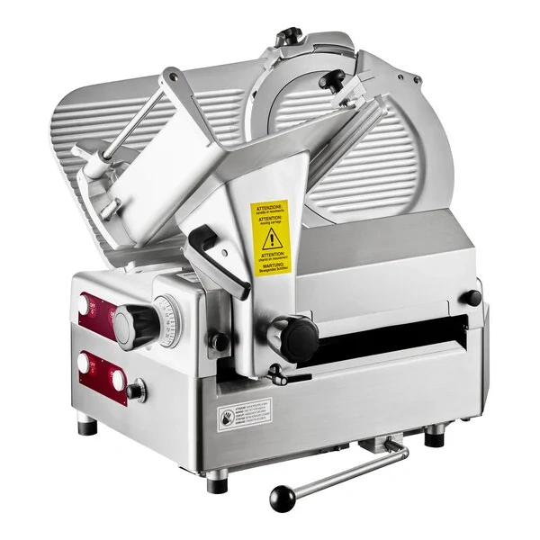 Estella SLA13 13" Heavy-Duty Automatic Meat Slicer with Manual Use Option - 3/4 hp