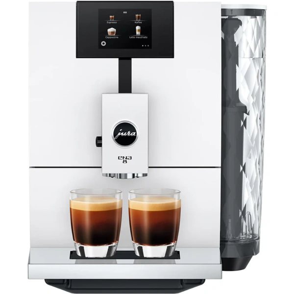 Jura ENA 8 Automatic Coffee & Espresso Machine 15495 (Full Nordic White)