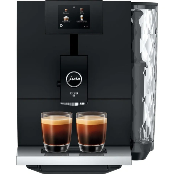 Jura ENA 8 Automatic Coffee & Espresso Machine 15496 (Full Metropolitan Black)