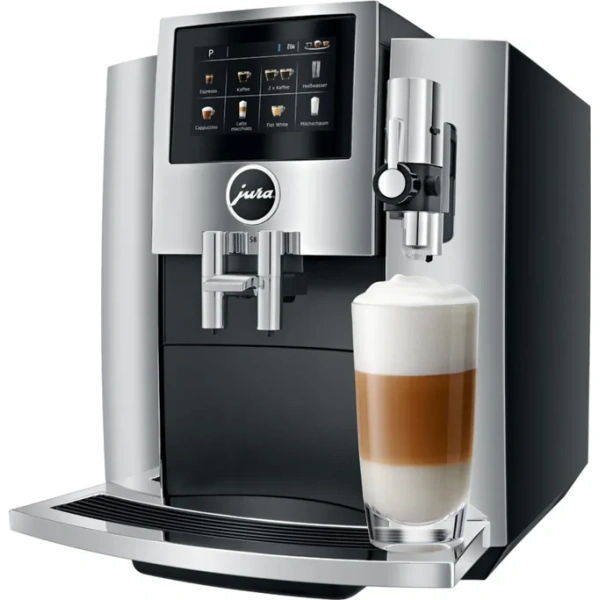 Jura S8 Super Automatic Coffee & Espresso Machine 15212 (Chrome) - Image 3