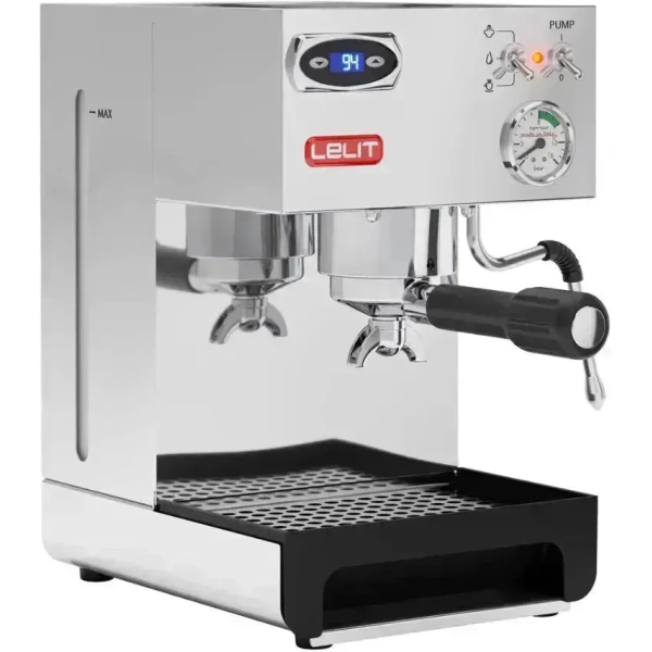 Lelit Anna 2 PL41TEM Espresso Machine with PID (Silver Stainless Steel)