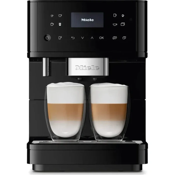 Miele CM6160 Milk Perfection Countertop Coffee Machine (Obsidian Black) - Image 2