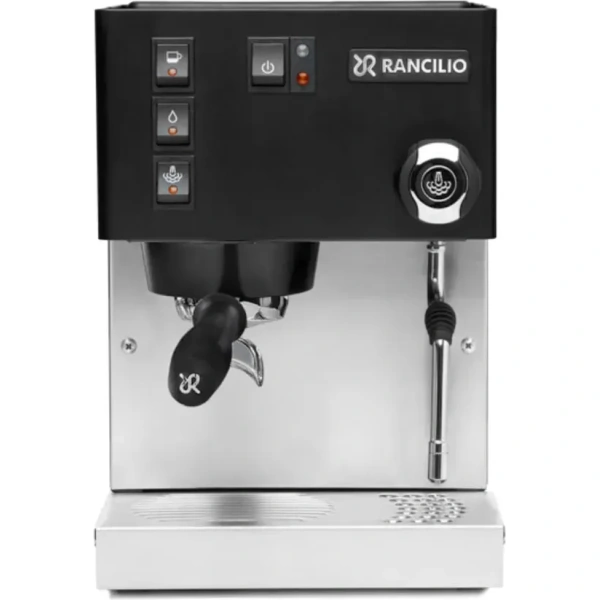 Rancilio Silvia M V6 Espresso Machine (Limited Edition Black and Stainless Steel)