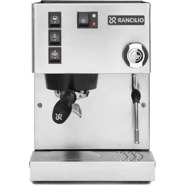 Rancilio Silvia M V6 Espresso Machine (Silver Stainless Steel)