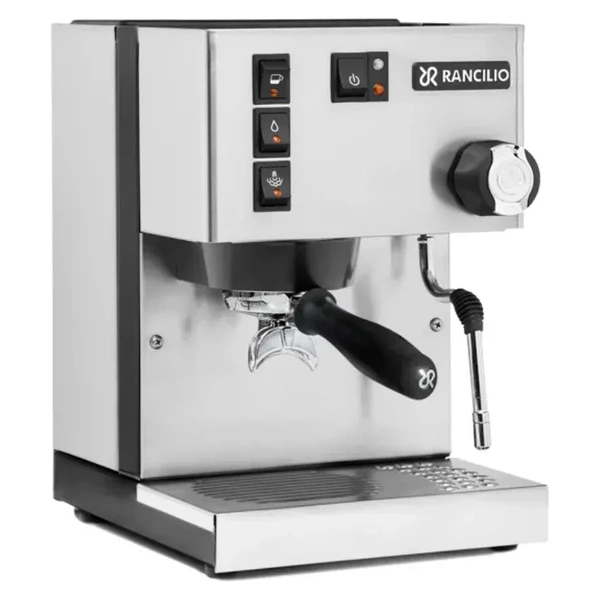 Rancilio Silvia M V6 Espresso Machine (Silver Stainless Steel) - Image 2