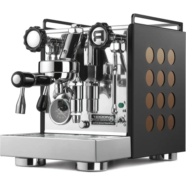 Rocket Appartamento Espresso Machine RE501B3C12 (Black-Copper)