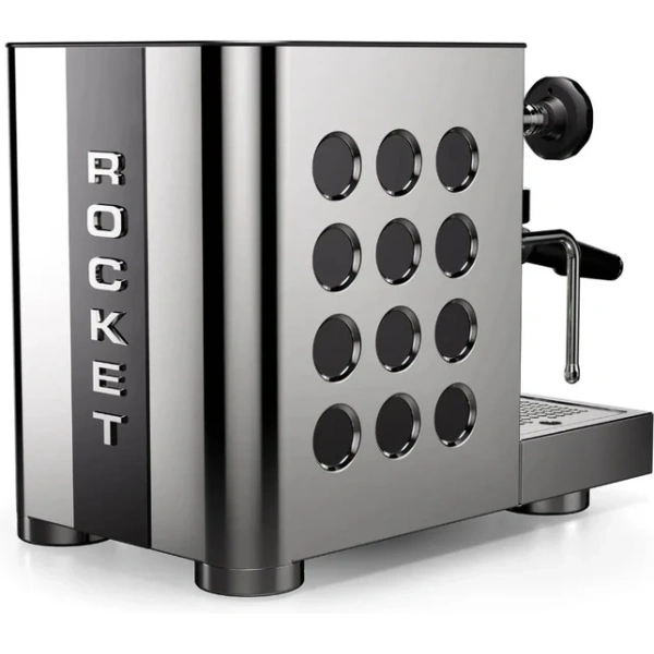 Rocket Appartamento TCA Espresso Machine RE502A3B12 (Stainless Steel - Black) - Image 2