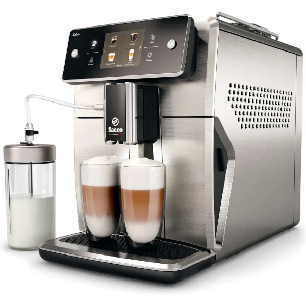 Saeco Xelsis SM7685/04 Super Automatic Espresso Machine (Stainless Steel / Silver) - Image 2