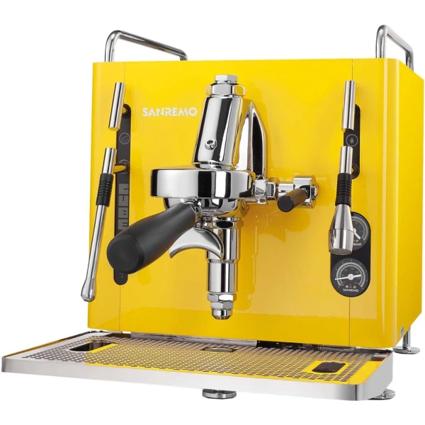 Sanremo Cube R Heat Exchanger Espresso Machine E61 Group Head (Yellow)