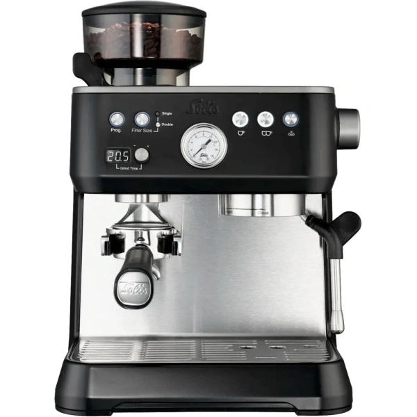 Solis Perfetta Grind & Infuse Espresso Machine (Type 1019) Black
